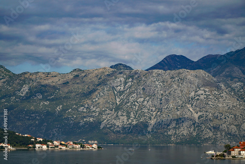 The entrance to the bay of Kotor