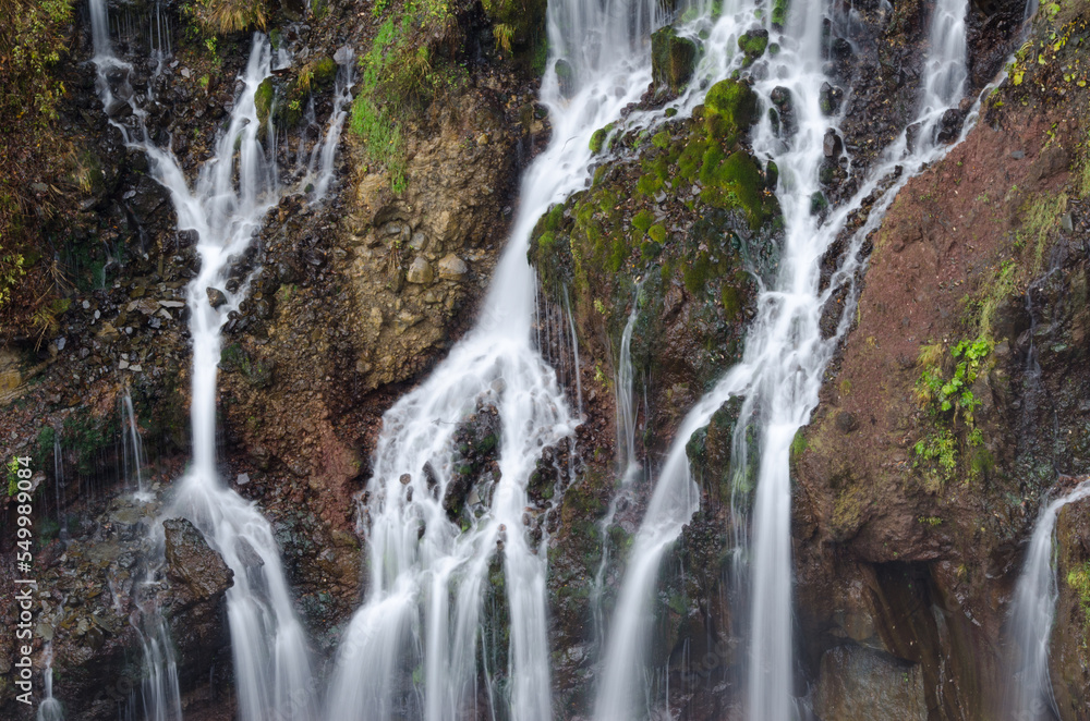 Kegon Falls at Lake Chuzenji. Nikko National Park. Tochigi Prefecture. Japan.