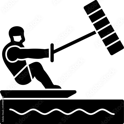 Kitesurfing Icon