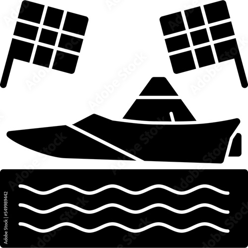 Powerboat Racing Icon