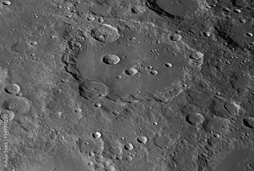 Clavius crater on the moon, taken with my telescope.