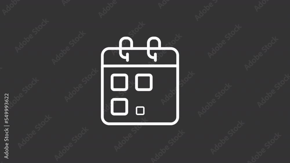 Animated time off white line ui icon. Rewarding employee. Seamless loop HD video with alpha channel on transparent background. Isolated user interface symbol motion graphic design for night mode Animated time off white line ui icon. Rewarding employee. Seamless loop HD video with alpha channel on transparent background. Isolated user interface symbol motion graphic design for night mode