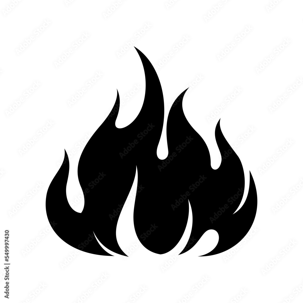 Flame fire fireball silhouette grunge tattoo design illustration clipart Flame fire fireball silhouette grunge tattoo design illustration clipart