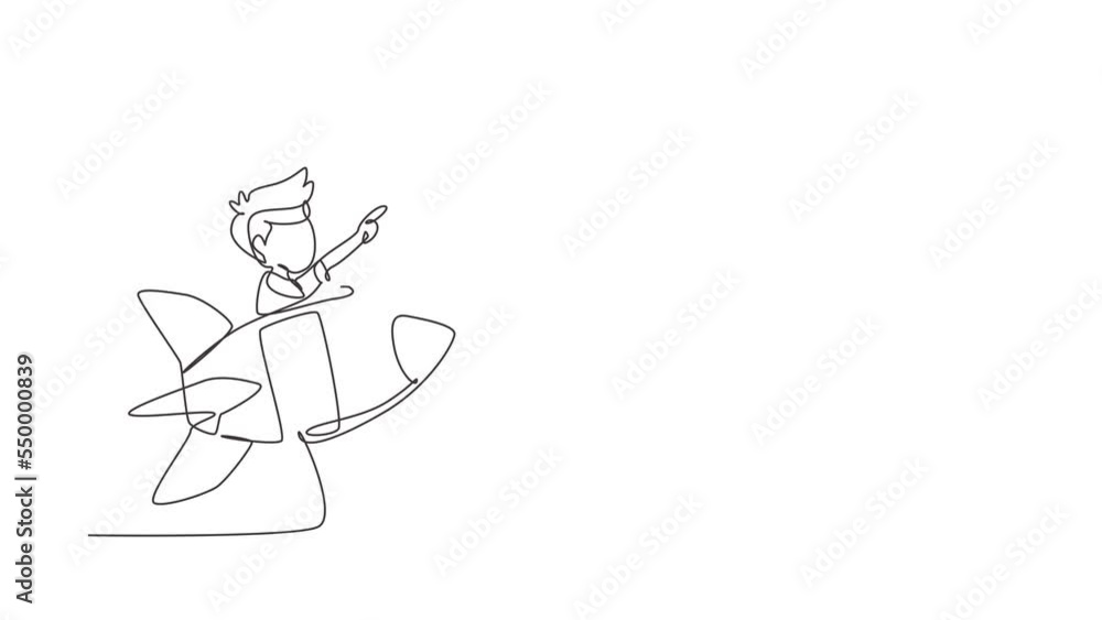 Animated self drawing of continuous line draw boy riding in rocket. Kid driving spaceship in park. Child in rocket riding cosmic ship. Playground for preschoolers. Full length single line animation Animated self drawing of continuous line draw boy riding in rocket. Kid driving spaceship in park. Child in rocket riding cosmic ship. Playground for preschoolers. Full length single line animation