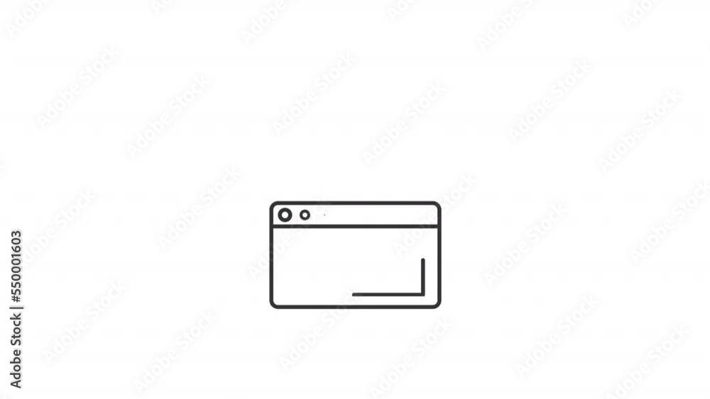 Animated webcast linear icon. Media presentation on internet. Communication technology. Seamless loop HD video with alpha channel on transparent background. Outline motion graphic animation Animated webcast linear icon. Media presentation on internet. Communication technology. Seamless loop HD video with alpha channel on transparent background. Outline motion graphic animation