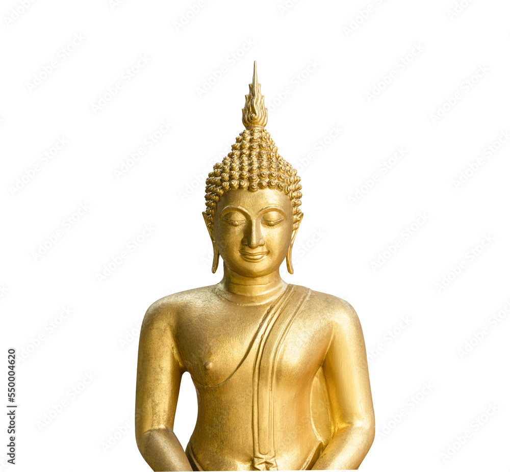 Golden buddha isolated on transparent background- PNG format. Golden buddha isolated on transparent background- PNG format.