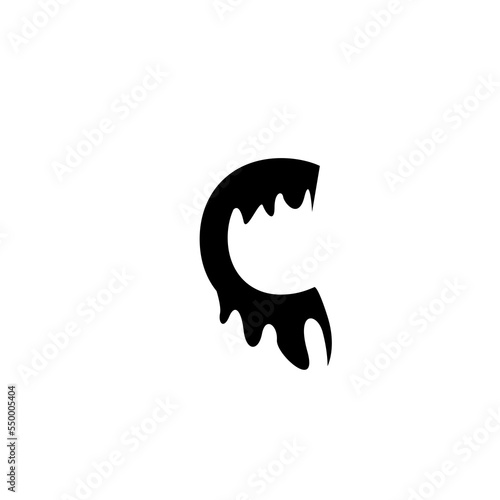 melted c logo for logo or symbol  © Frilialingga