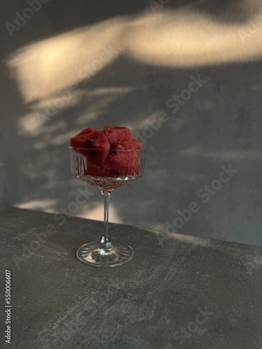 glass of red wine