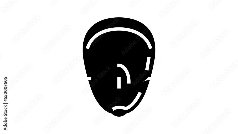 grain corn yellow glyph icon animation grain corn yellow glyph icon animation