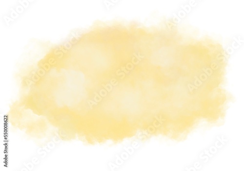 yellow haze watercolor splash painted background, pastel color with pattern cloud texture effect, with free space to put letters illustration wallpaper