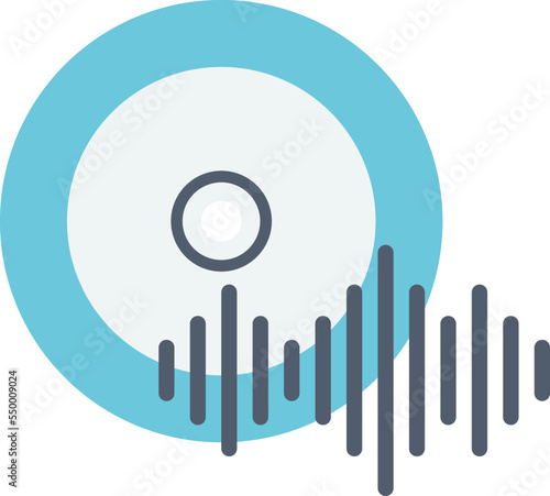 Music player Vector Icon
