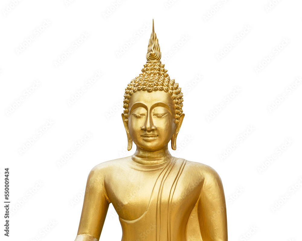 Golden buddha isolated on transparent background- PNG format. Golden buddha isolated on transparent background- PNG format.