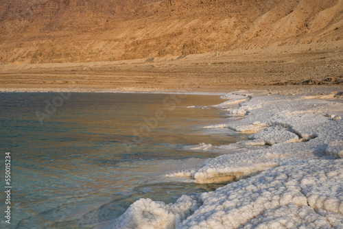 La mer morte en Jordanie photo