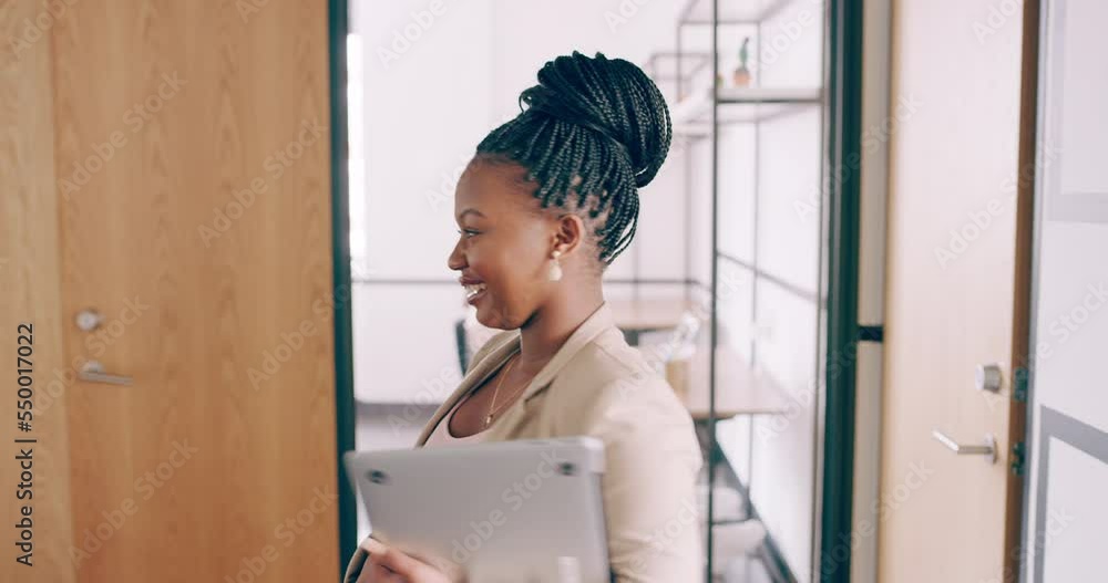 Corporate, thumbs up and portrait of black woman with smile in office for management success, company winner or happy employee. African businesswoman, entrepreneur achievement and walking with pride Corporate, thumbs up and portrait of black woman with smile in office for management success, company winner or happy employee. African businesswoman, entrepreneur achievement and walking with pride