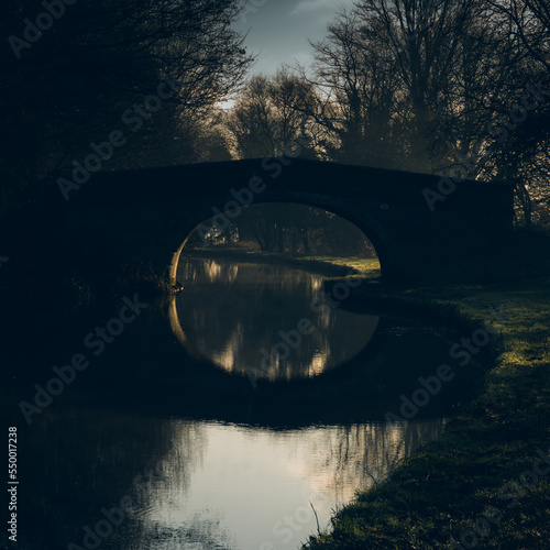 Canal Bridge in Autumn, Appley Bridge © alister