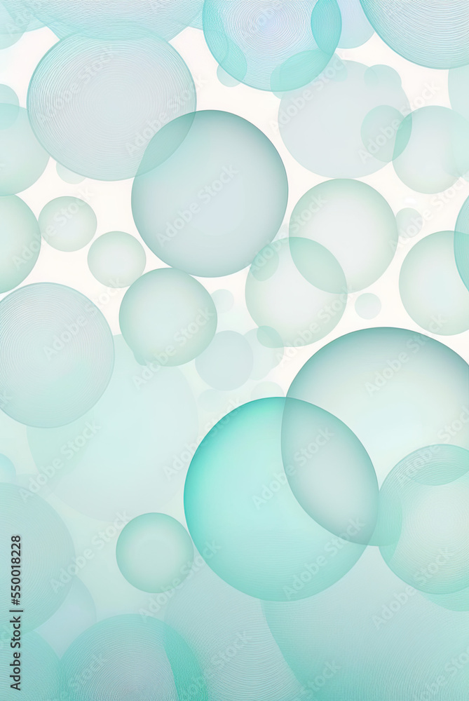 abstract background with circles, light green circles, mint green colored texture, circles, background, illustration, digital abstract background with circles, light green circles, mint green colored texture, circles, background, illustration, digital