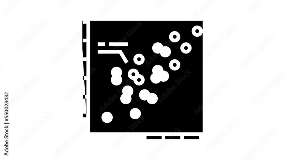 scatter plots glyph icon animation scatter plots glyph icon animation
