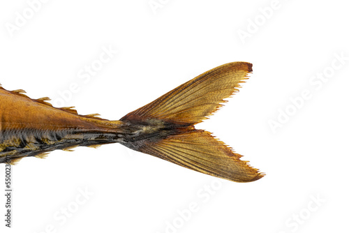 the  tail of smoked mackerel fish © angloma