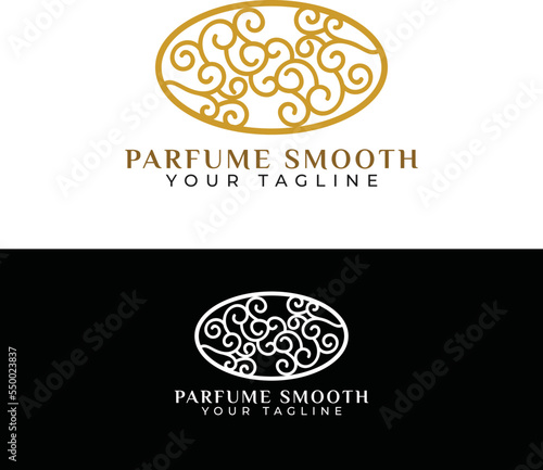 Parfume Smooth Logo Vector Illustration