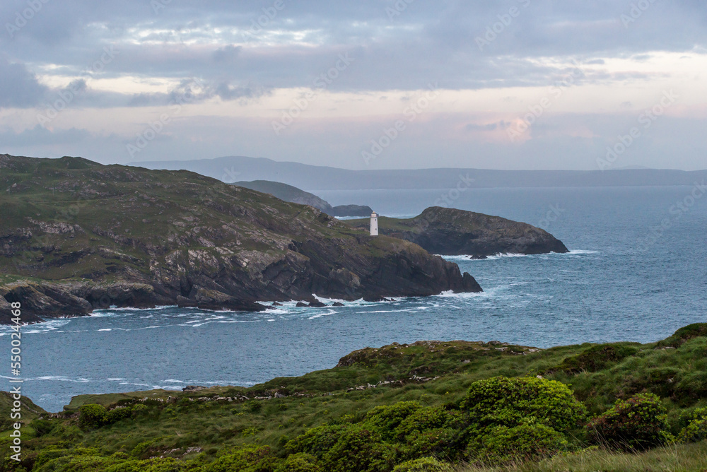 Ardnakinna Lighthouse in Bere Island West Cork Ireland