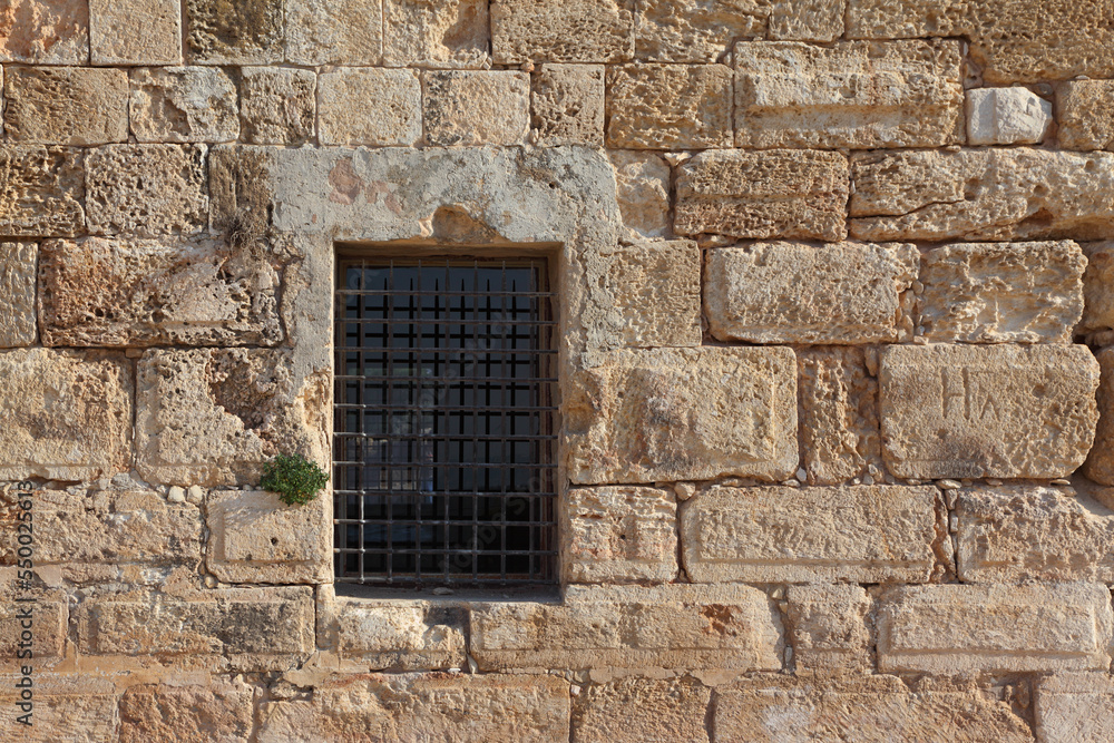 An ancient Crusader fortress.