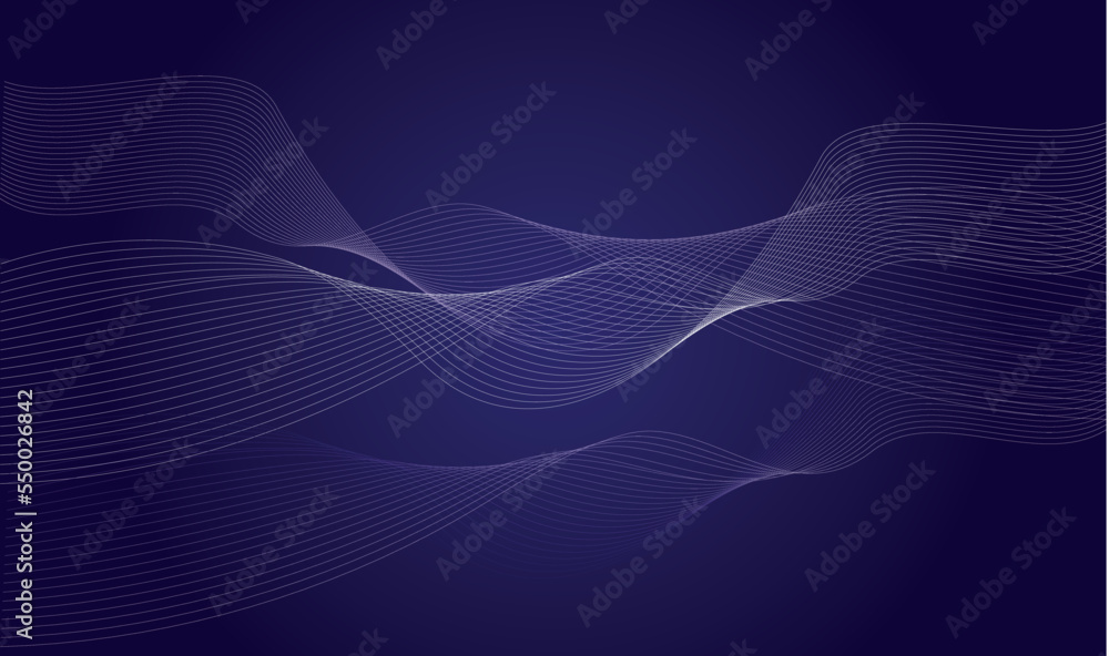 Abstract background of particle technology, blue background. Wave Pattern Technology Background. Abstract background of particle technology, blue background. Wave Pattern Technology Background.