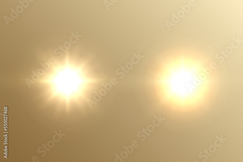 Light star gold png. Light sun gold png. Light flash gold png. vector illustrator. orange summer background