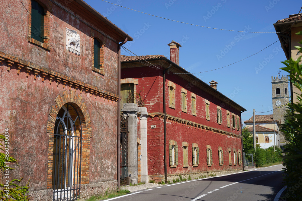 Buildings of Conegliano, Veneto, Italy Buildings of Conegliano, Veneto, Italy