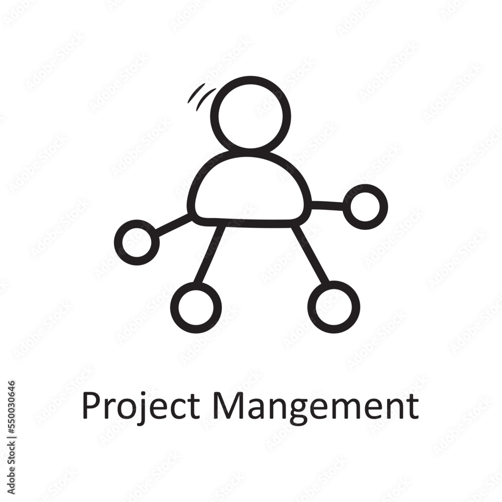 Project Management vector outline Icon Design illustration. Business Symbol on White background EPS 10 File Project Management vector outline Icon Design illustration. Business Symbol on White background EPS 10 File