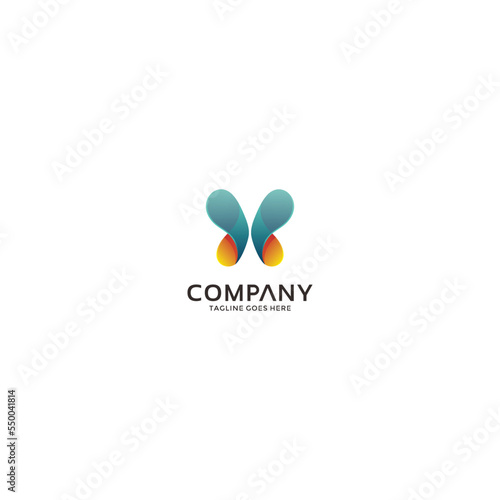 Butterfly Logo Design Vector