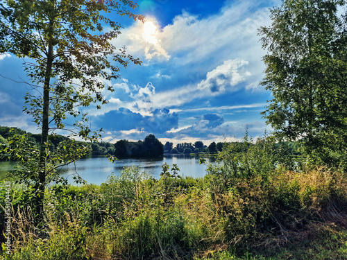 Bielefeld Obersee nature photo - A city that does not exist