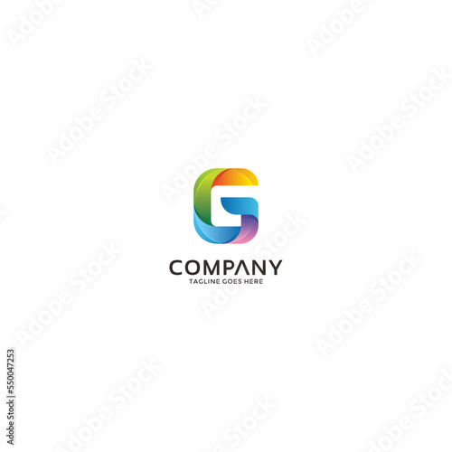 Letter G Logo Design Vector