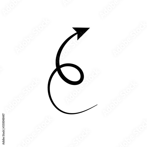 arrow circle up down black hand drawn icon illustration vector