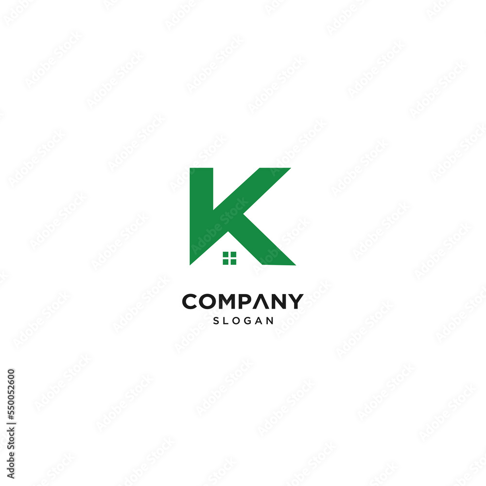 Letter K Architecture Logo Letter K Architecture Logo