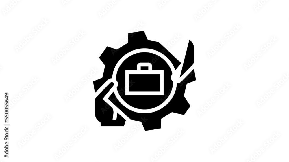 partnership business glyph icon animation partnership business glyph icon animation
