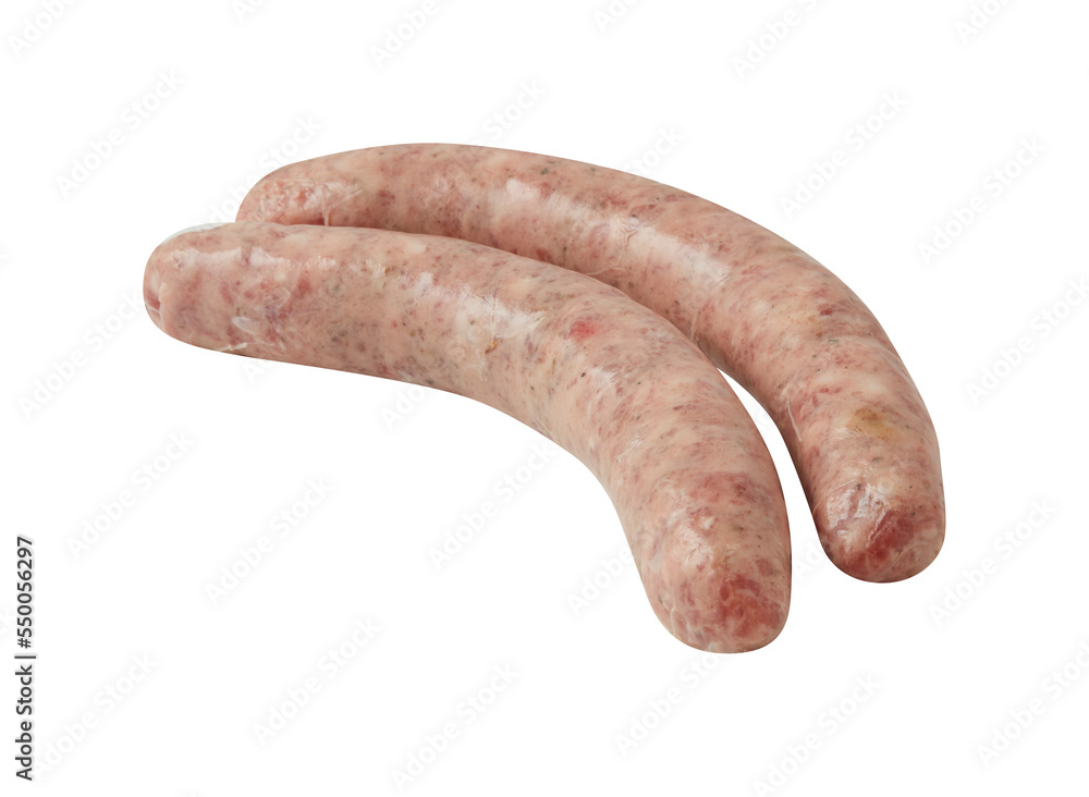 Cured salami sausage with cut out isolated on background transparent Cured salami sausage with cut out isolated on background transparent