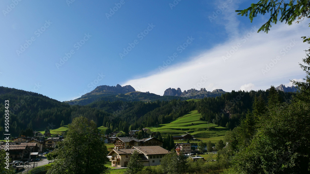 mountain village in the mountains mountain village in the mountains