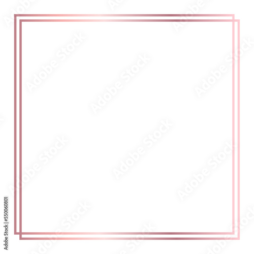 Free Download Rose Gold Frame - GFXLoad