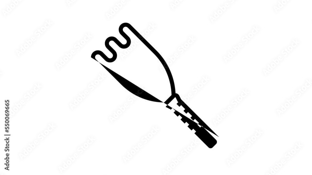 masher potato line icon animation masher potato line icon animation