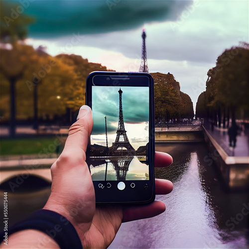Eiffel tower snapshot