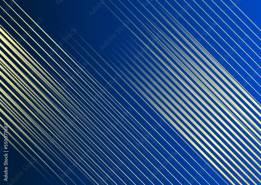 Obraz premium blue and gold background