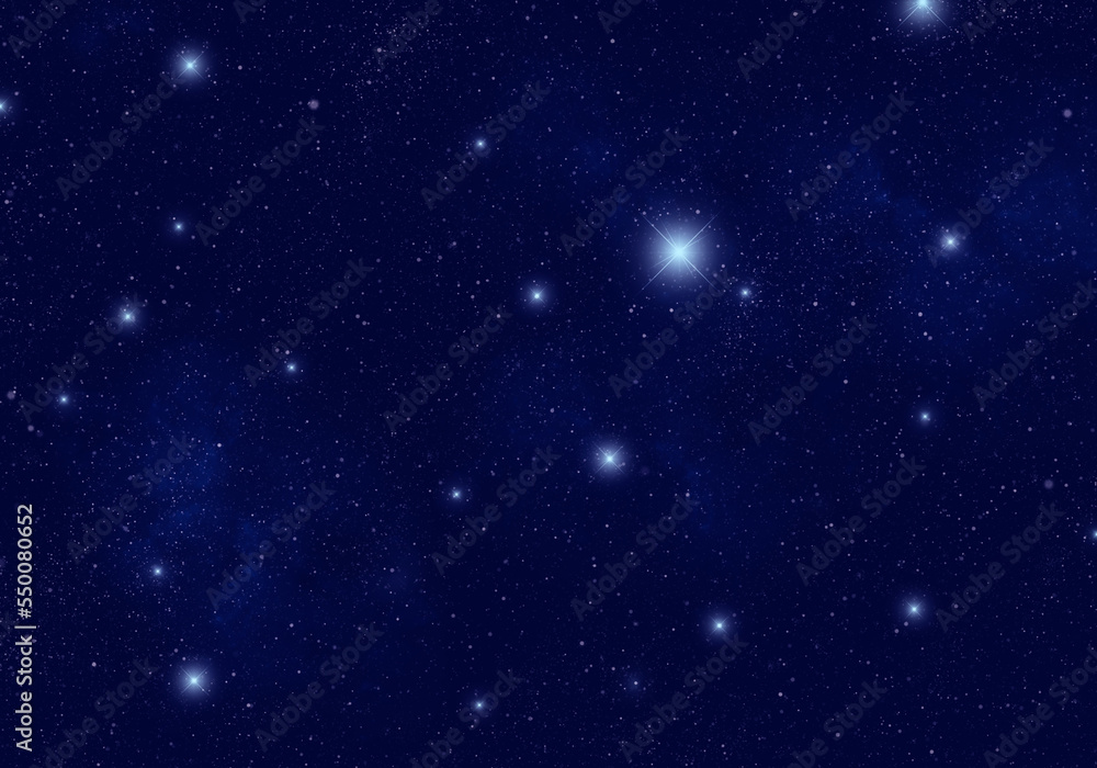 Obraz premium Stars in night sky. Space background.