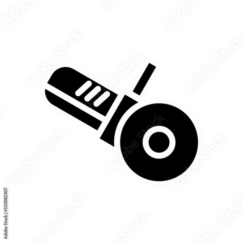 angle grinder icon