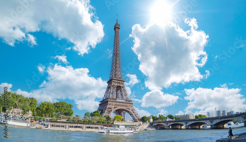 Eiffel Tower in Paris  France
