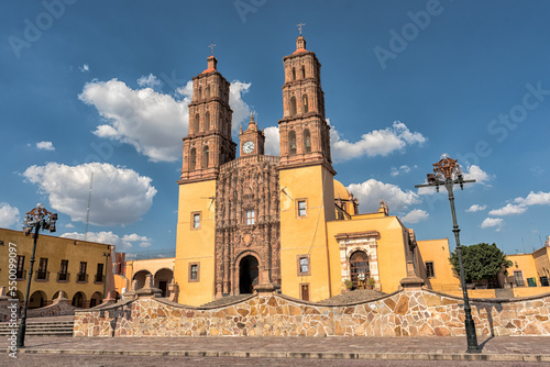 Parroquia Cathedral Dolores Hidalgo Mexico, Cradle of National Independence Where Father Miguel Hidalgo made his Grito starting the 1810 War of Independence in Mexico. 