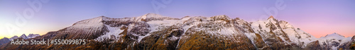 landscape at the grossglockner mountain