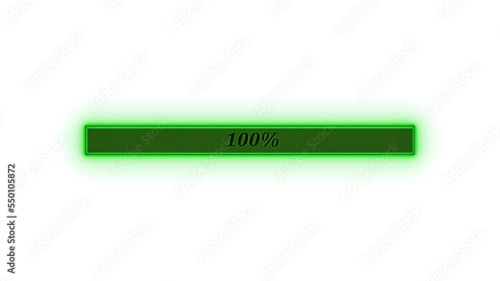 Green color waiting loading bar animation Green color waiting loading bar animation