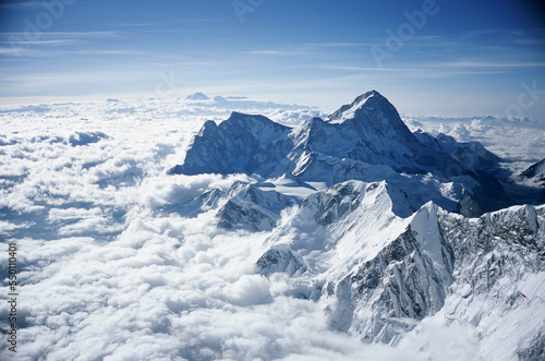 The sight from the top of Everest. photo