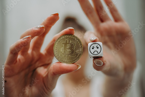 Bitcoin i smutna buźka