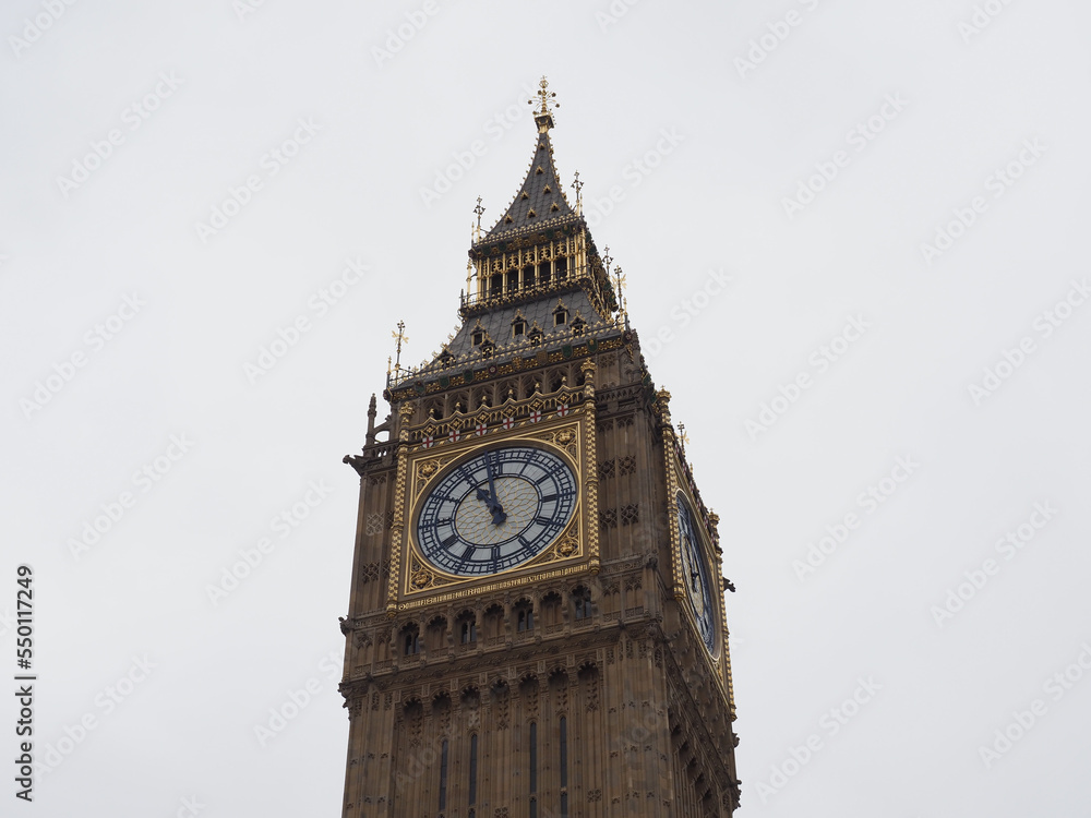 Big Ben in London